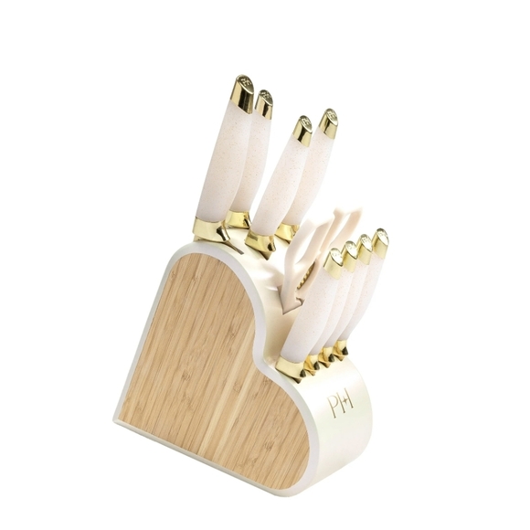 Paris Hilton Other - Paris Hilton 10 Piece Knife Set & Block BRAND NEW IN BOX!